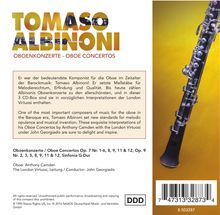 Tomaso Albinoni (1671-1751): Oboenkonzerte, 3 CDs