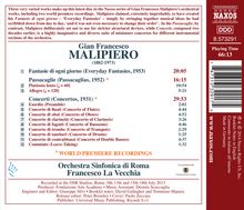 Gian Francesco Malipiero (1882-1974): Concerti 1931, CD