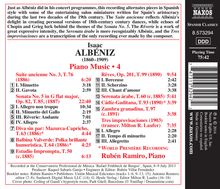 Isaac Albeniz (1860-1909): Klavierwerke Vol.4, CD