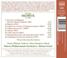 Myroslaw Skoryk (1938-2020): Carpathian Concerto für Orchester, CD