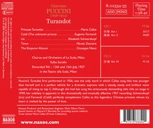 Giacomo Puccini (1858-1924): Turandot, 2 CDs