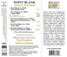 Illinois State University Wind Symphony - Point Blank, CD