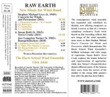 The Hartt School Wind Ensemble - Raw Earth, CD