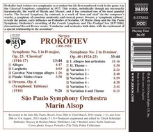 Serge Prokofieff (1891-1953): Symphonien Nr.1 &amp; 2, CD