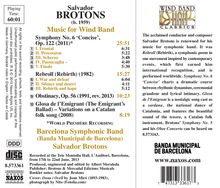 Salvador Brotons (geb. 1959): Symphonie Nr.6 "Concise" op.122, CD