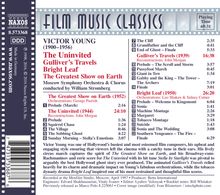 Victor Young (1900-1956): Filmmusik: Filmmusik, CD