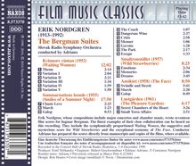 Erik Nordgren (1913-1992): Die Bergmann-Suiten, CD