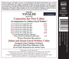 Antonio Vivaldi (1678-1741): Konzerte für 2 Celli RV 409, 531, 532, 539, 545, 812, CD