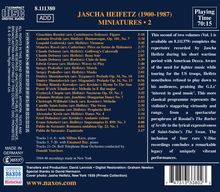 Jascha Heifetz - Miniaturen Vol.2, CD
