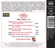 Joaquin Turina (1882-1949): Klavierwerke Vol.11, CD