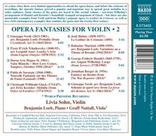 Livia Sohn - Opera Fantasies für Violine Vol.2, CD