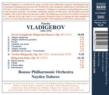 Pancho Vladigerov (1899-1978): Orchesterwerke, CD