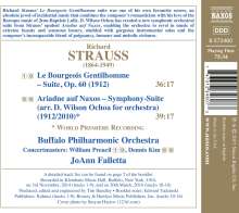 Richard Strauss (1864-1949): Ariadne auf Naxos-Suite (arr. D. Wilson Ochoa), CD