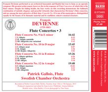 Francois Devienne (1759-1803): Flötenkonzerte Nr.9-12, CD