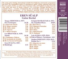 Eren Süalp, Gitarre, CD