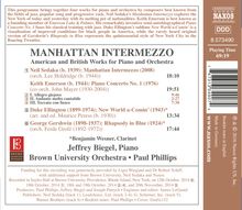 Jeffrey Biegel - Manhattan Intermezzo, CD