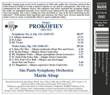 Serge Prokofieff (1891-1953): Symphonie Nr.6, CD