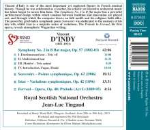 Vincent d'Indy (1851-1931): Symphonie Nr.2 op.57, CD