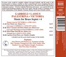 Septura - Music For Brass Septet Vol.4, CD