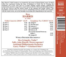 Ross Harris (geb. 1945): Symphonie Nr.5, CD