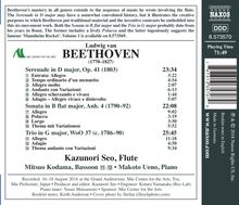 Ludwig van Beethoven (1770-1827): Werke mit Flöte Vol.2, CD