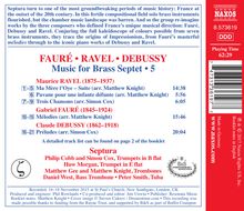 Septura - Music For Brass Septet Vol.5, CD