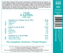 Laszlo Lajtha (1892-1963): Symphonien Nr.3 &amp; 4, CD