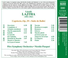 Laszlo Lajtha (1892-1963): Capriccio - Ballettsuite op.39, CD