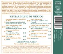 Cecilio Perera - Guitar Music of Mexico, CD