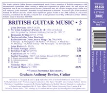 Graham Anthony Devine - British Guitar Music Vol.2, CD