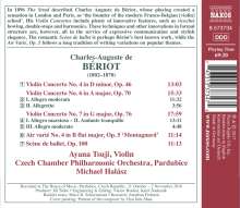 Charles-Auguste de Beriot (1802-1870): Violinkonzerte Nr.4,6,7, CD