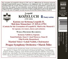 Leopold Kozeluch (1747-1818): Kantate zur Krönung Leopolds II "Heil dem Monarchen", CD
