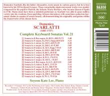 Domenico Scarlatti (1685-1757): Klaviersonaten Vol.21, CD
