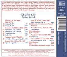 Xianji Liu - Guitar Recital, CD