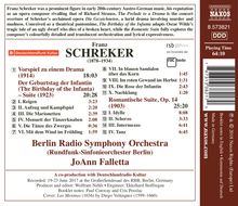 Franz Schreker (1878-1934): Der Geburtstag der Infantin-Suite, CD