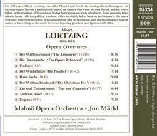 Albert Lortzing (1801-1851): Ouvertüren, CD