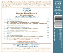Gioacchino Rossini (1792-1868): Kammermusik &amp; Raritäten Vol.3, CD