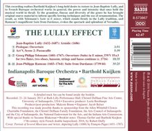 Indianapolis Baroque Orchestra - The Lully Effect, CD