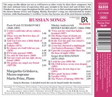 Margarita Gritskova - Russian Songs, CD