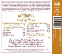 Ludwig van Beethoven (1770-1827): Kammermusik für Bläser, CD