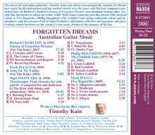 Timothy Kain - Forgotten Dreams, CD