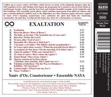 Yaniv d'Or &amp; Ensemble Naya - Exaltation, CD