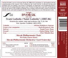 Antonin Dvorak (1841-1904): Saint Ludmila op.71 (Oratorium), 2 CDs