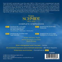 Franz Schmidt (1874-1939): Symphonien Nr.1-4, 4 CDs