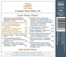 Franz Liszt (1811-1886): Klavierwerke Vol.54 - Historical Hungarian Portraits, CD