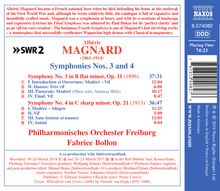 Alberic Magnard (1865-1914): Symphonien Nr.3 &amp; 4, CD
