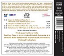 Fazil Say (geb. 1970): Violinkonzert "1001 Nights in the Harem", CD