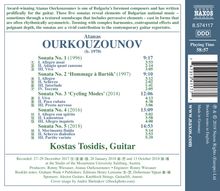 Atanas Ourkouzonov (geb. 1970): Sonaten für Gitarre Nr.1-5 "Cycling Modes", CD