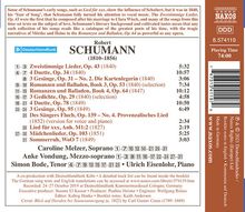 Robert Schumann (1810-1856): Romanzen, Balladen &amp; Duette, CD