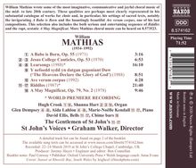 William Mathias (1934-1992): Chormusik, CD